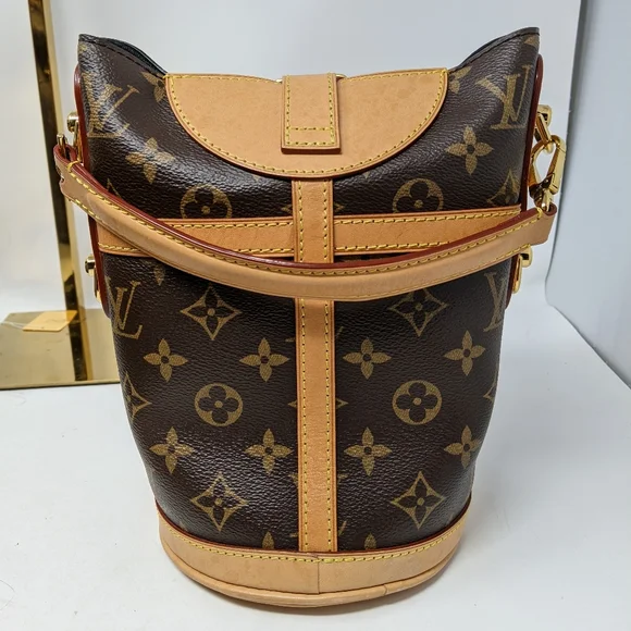 LOUIS VUITTON Monogram Canvas Duffle Bucket Bag - Picture 8 of 13